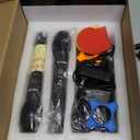 4 Channel UHF Wireless Microphone System with Lavalier Headset Mics, 4x50 Adjustable Frequencies, Ideal for Karaoke Meeting Church, 300ft Range (2 Handheld 2 Bodypack)