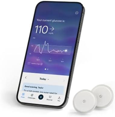 Lingo Continuous Glucose Monitor (CGM) & App (Pack of 1). Made by Abbott. Know The Impact of What You Eat. 1 biosensor Lasts up to 14 Days*. Works with iOS and Android. US Only.