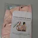 Back Brace Posture Corrector for Women - Adjustable Upper Posture Support Bras for Neck Shoulder Back Straightener - Comfortable Posture Corrector Invisilite Hunchback Slouching Under Clothes (Large) (Pink)