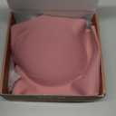 Seamless Bras for Women, Wireless Supportive Bra Comfortable No Underwire Full Coverage Push Up Bra Plus Size (X-Large Plus, Rosy Mauve)