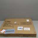 LZRS 3-Panel Wooden Free Standing Foldable Dog Gate Indoor  24" High,Step-Over Safety Pet Gate for Doorways, Stairs, Hallways, Indoor Dog Barrier for Small to Medium Dogs & Puppies, Oak