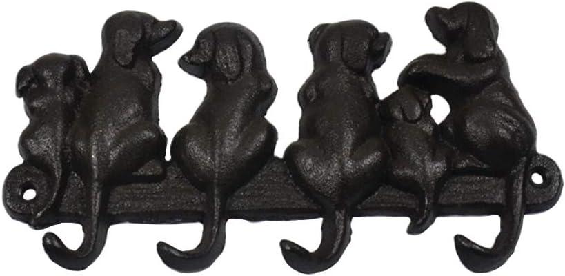 Vintage Wall Coat Hat Cast Iron Hook Dog (Cute Puppy)