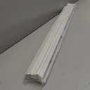 LazBlinds Cordless Roman Shades for Windows, Blackout Room Darkening Thermal Insulated Window Blinds, Lightweight Fabric Blinds for Indoor Windows, 33" W x 60" H, Off White