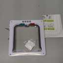 Thin Cat Door for Windows, Pet Doors and Sliding Door, Safety Pet Door with 4 Way Lock, Weatherproof Cat Flap for Thin Door and Wall(Medium, Outer Size 7.76 * 7.5 * 0.78in)