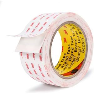 Double Sided Tape 2in X 9.85ft，Heavy Duty Removable Mounting Tape, Picture Hanging Adhesive Strips