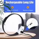 Wearable Automatic Cat Toys, Interactive Laser for Indoor Cats, Cat Laser Kitty Toys for Indoor Cats, USB Rechargeable - Black