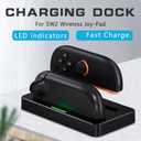 Charging Dock for Nintendo Switch 2 Joy-Con Controllers  2 in 1 Fast Charger Station LED Indicators Intelligent Overcharging Protection