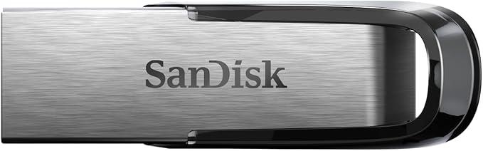 SanDisk 128GB Ultra Flair USB 3.0 Flash Drive  SDCZ73128GG46, black