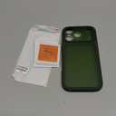 TAURI for iPhone 17 Pro Case, Full Camera Protection with Screen Protector, Translucent Matte Military-Grade Protection Shockproof Slim Phone Case for iPhone 17 Pro, Matte Green