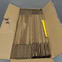 MEBRUDY 10x7x3 Inches Shipping Boxes Pack of 25, Corrugated Cardboard Box for Mailing Packing Literature Mailer (Brown)