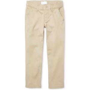 The Children's Place Girls Bootcut Chino Pants (8, Sandy Single)