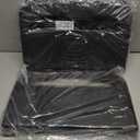 Commercial Toilet Seat Cover Dispenser Wall Mount (2-Pack), Black Half-Fold Toilet Seat Cover Holder for Bathroom/Restroom