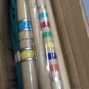 ApudArmis Six Player Croquet Set with Premiun Rubber Wooden Mallets 28In,Colored Ball,Wickets,Stakes - Lawn Backyard Outdoor Game Set for Adults/Teenagers/Family (Large Carry Bag Including), 28'' Standard