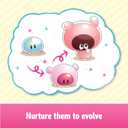 Punirunes, Interactive Digital Toy with 55 Squishy Characters Inside, Reacts to Touch, Color Display, Kids Toys for Ages 5 and up