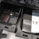 CHEFMAN 6 Quart Dual Basket Air Fryer Oven with Easy View Windows, Sync Finish, Hi-Fry, Auto Shutoff, 2 Independent 3Qt Nonstick Dishwasher Safe Frying Baskets, Digital Double Air Fryer - Black