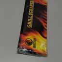 Mountain Grillers BBQ Grill Grate Scraper - Wide Portable Grill Scrubber for Outdoor Grill, Griddle, Smoke or Oven Grates - Non Slip Stainless Steel Grill Cleaning Tools with Built-in Bottle Opener