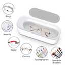 Ultrasonic Cleaner Jewelry Cleaner Machine, 45KHz Professional Sonic Cleaner for Ring, Earrings, Necklace, Silver, Eyeglass, Watches, Ultrasonic Cleaner Solution for Gifts
