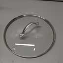 Antrader Tempered Glass Lid, Glass Covers for Pots,Pans and Skillets,1Set,Clear