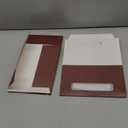 Gueevin Football Utensil Caddy Utensil Holder for Soccer Party Supplies Brown Paper Cutlery Holder with Handles for Party Decorations Caddy for Cups Spoons Forks Napkins Plates(Football 1)