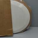 Bemis 500EC Durable Wood Toilet Seat with Easy Clean Hinges, Made in USA, Round, Biscuit