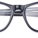 ALWAYSUV Kids Teens Blue Light Blocking Glasses with Anti-Glare,Cut UV400 Transparent Lens,Computer Reading Glasses Black