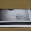 Americanflat 16x20 Picture Frame with Polished Plexiglass - Use as 14x17 Frame with Mat or Display 16x20 Photo Without Mat - Epic Collection - Wide Picture Frames for Wall Display - Black