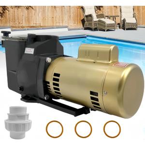 W3SP2621X25 Pool Pump 2.5 HP 230V Single Speed Super Pump Pool Pump for Hayward SP2621X25 Super Pump for In-Ground Pool and Spa