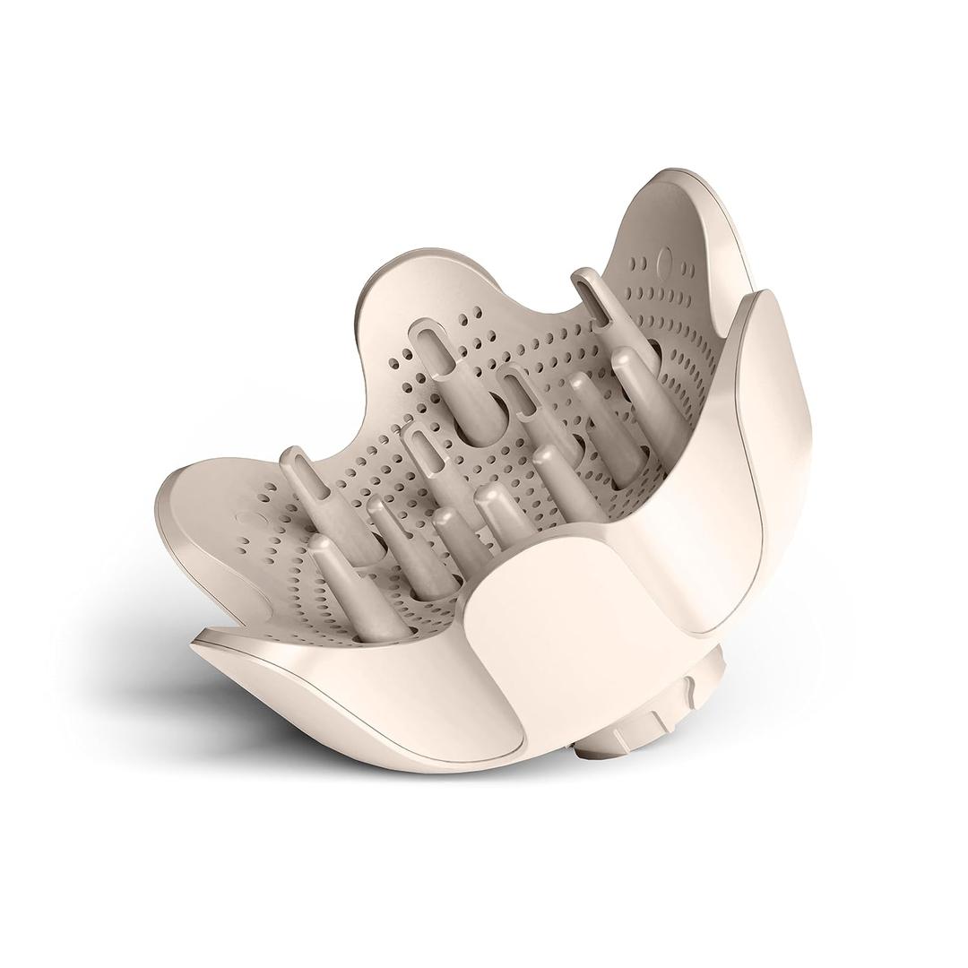 Shark XSKHD3DA SpeedStyle DefrizzFast Diffuser, Attachment for Shark SpeedStyle Blow Dryers, Styling Tool for Wavy, Curly, & Coily Hair, Define Natural Curls, Extendable Prongs, Stone