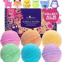 Mystical Bath Bombs for Girls and Boys with Surprise Toys Inside (5 Pack) - Large Bubble Bath Bombs for Kids - Fruity Scents, Fizzies, Made in USA, Mystic Animal - Ideal Holiday Gift by Two Sisters