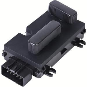 8-Way Front Left Driver Side Power Seat Switch Compatible with 1999-2007 Cadillac Escalade Chevy Avalanche Silverado Suburban Tahoe GMC Sierra Yukon H2 Seat Control Switch Replaces 901-202 12450166