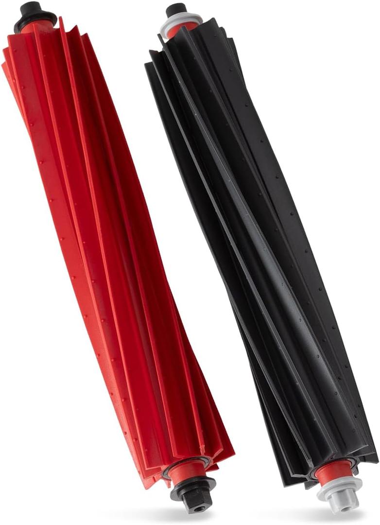 2 Pack Main Brush Roller Brushes for Roborock S8 MaxV Ultra, S8 Max Ultra, Qrevo Master, Qrevo Slim Vacuum Cleaner Accessories, Roller Brush Accessories Kit - Dual S8 Max Roller Main Brushes