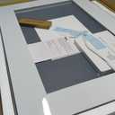 LED Bathroom Mirror with Lights, 2436 Lighted Vanity Mirror with 3 Colors Lights, Anti-Fog, HD Glass with Shatter-Proof Film, Dimmable Brightness, Memory Function, UL-Listed (Frontlit)