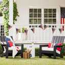 Vintage American Flag Bunting Banner, 5 Meter Cotton Garland with 10 Double-Sided USA Pennant Flags, Patriotic Hanging Decoration for 4th of July, Memorial Day, Independence Day