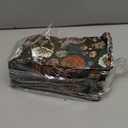 100 Pcs Guest Napkins Disposable Paper Elegant Dinner Hand Napkin for Birthday Party Bathroom Wedding Holiday Graduation Bridal Baby Shower Metallic Decorative Towels (Retro Style)