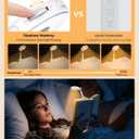 Book Light for Reading in Bed: Rechargeable 18 LED Clip on Reading Light with Timer & Memory Eye-Caring 3 Color Temperature Stepless Dimming Night Reading Lamp Gifts for Book Lovers Men Kids