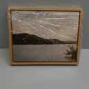 Vintage Wall Art Framed, Lake Mountain Wall Art Canvas Prints, Retro Nature Landscape Paintings, Moody Rustic Farmhouse Decor, Living Room Bedroom Decor Aesthetic Artworks 8"X10"