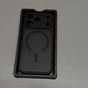 CANSHN Magnetic Compatible with iPhone 17 Pro Case, Upgraded [Full Camera Protection] [Compatible with Magsafe] [Translucent Matte] Shockproof Protective Phone Cover 6.3 Inch - Black