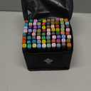 ZENO 80 Alcohol Markers Dual Tip  Brush & Fine Tip Markers for Adult Coloring Books, Art Markers for Drawing & Illustration, Coloring Set with Case for Adults & Kids