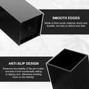 10 Pack Black Acrylic Pen Holder, Desktop Pencil Organizer Makeup Brush Holder Acrylic Pencil Cup Stationery Storage for Desk Office Pen Organizer
