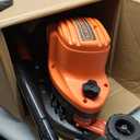 BLACK+DECKER Lawn Edger Trencher 2 in 1, 12 Amp 7.5 in. Electric Edger Lawn Tool for Landscaping and Trench Digger, 3 Height Settings, Corded (LE760FF)