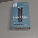 Philips Norelco Body Groomer 7000 Series, Men's Whole Body Groomer, Contour-Following 2D Flexing Head, Triple Protect Shave System & Intimate Body Hair Trimmer, 100% Showerproof, BG7480/50 (Black)