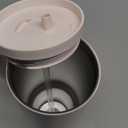 30oz,40oz Tumbler with Handle and Straw 40 oz Flowstate 3-Position Lid Cup Holder Compatible for Travel Insulated Stainless Steel CupWhite 30oz