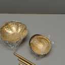 Tealight Holder Urli Bowl Stand | Set of 3 Decorative Urli Stands Christmas Center Piece for Home Decor | Ideal for Floating Diya/Candle for Diwali & Thanksgiving & All Festival