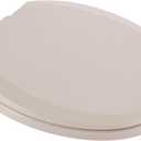 American Standard 5259B65MT.021 Cardiff Slow-Close Round Front Toilet Seat, Bone