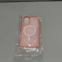 GUAGUA for Samsung Galaxy A53 Case Compatible with MagSafe Galaxy A53 Magnetic Cases Slim Translucent Matte Skin Feeling Shockproof Protective Anti-Scratch Phone Case for Samsung A53 5G 6.5'', Pink