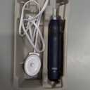 Oral-B Rechargeable Electric Toothbrush, iO2, 3 Cleaning Modes, Automatic Pressure Sensor to Protect Gums, Dark Blue