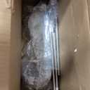 3-Light Kitchen Island Lighting Brushed Nickel Dining Room Light Fixture with Milk Glass Shade 31" Modern Linear Chandelier Adjustable Hanging Pendant Lighting Over Island Dining Table Living Room，E26, Brushed Nickel+Milk Glass