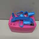 Nulink Electric Balloon Pump, Portable Electric Balloon Blower Machine Balloon Air Pump Dual Nozzle 110V 600W Balloon Inflator for Party Decorations (Rose red)