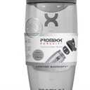 Promixx Pursuit Protein Shaker Bottle (24 oz)  Silent No-Ball Mixer, Leak-Proof Lid, BPA/BPS & Phthalate-Free ECOZEN  Easy-Clean Shaker Cup for Protein Shakes, Pre & Post-Workout Smoothies (Graphite Gray)