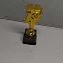 Juvale 1st Place Trophy Award - Plastic Trophy, 8-Inch Gold-Plated with Black Base - Sports Tournament & Party Awards - Basketball & Soccer Awards for Adults & Kids (3 x 8 x 3")